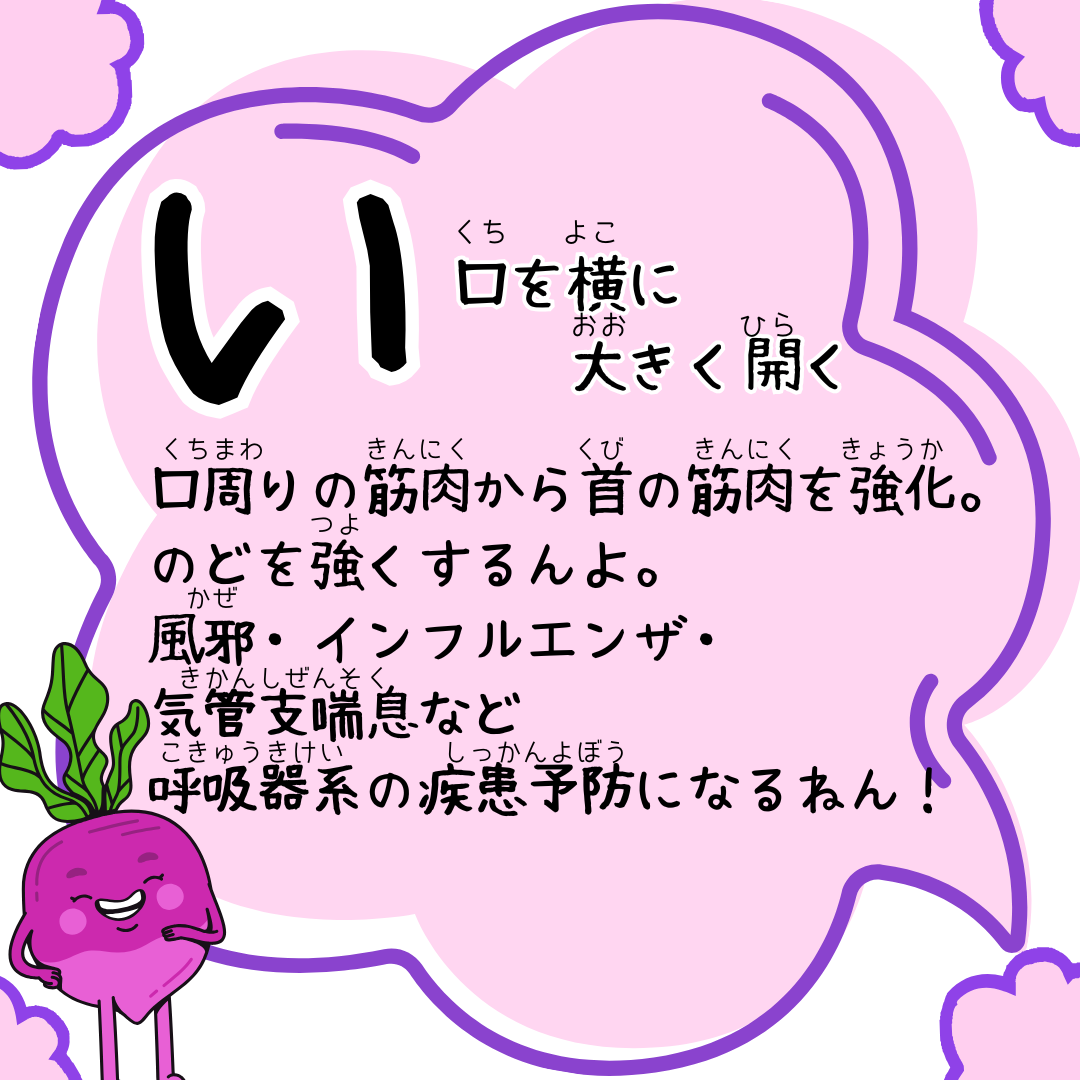 あいうべ体操について